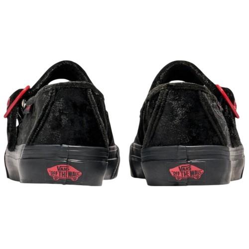 Vans Mary Jane Mary Jane Shoes Women's Black Red - VN000CRR458