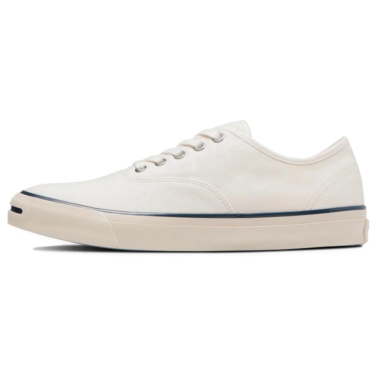 

Converse Кеды Jack Purcell Us Windjammer Устойчивые к истиранию Низкие Холщовые Унисекс Белые Японская версия 33301050 42