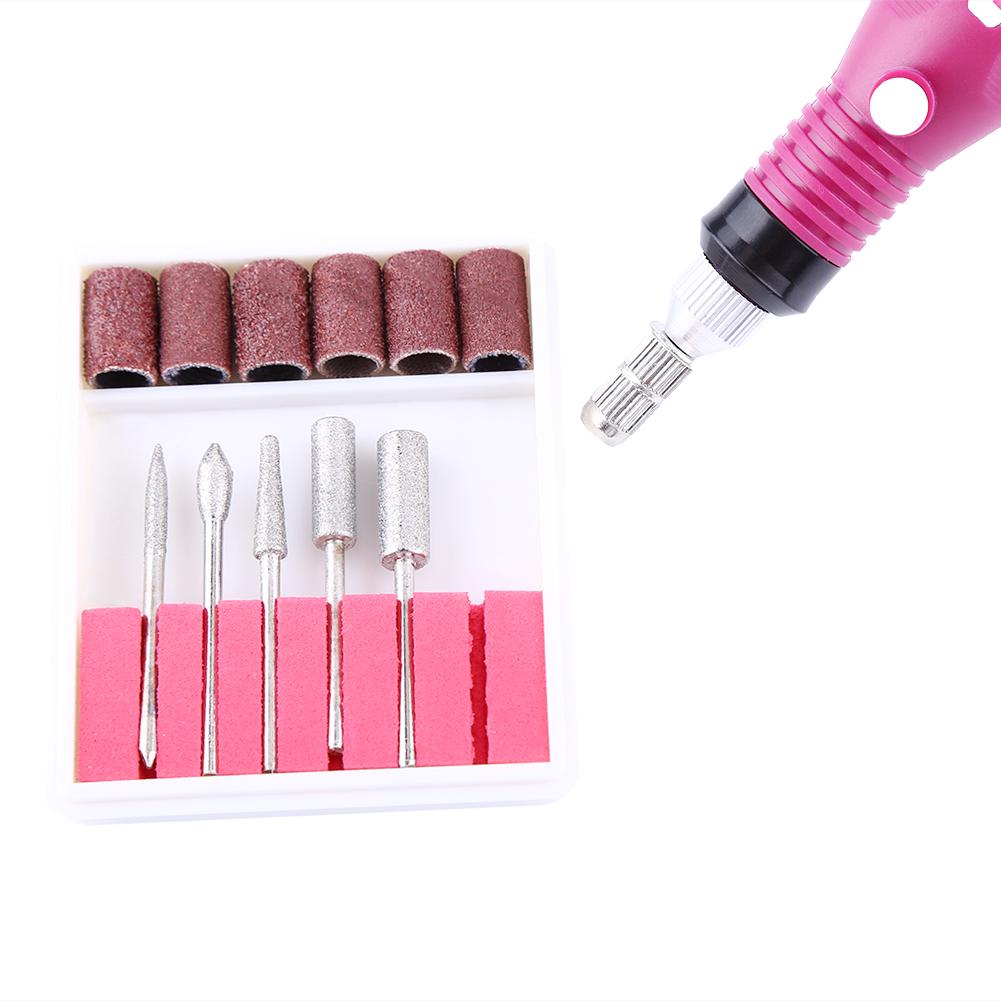 1Pc Fashionable Pen Shape Electric Nail Art Drill Machine Manicure & Pedicure Tool
