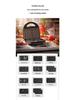 3-in-1 Breakfast Machine: Sandwich, Waffle, and Donut Maker Toaster