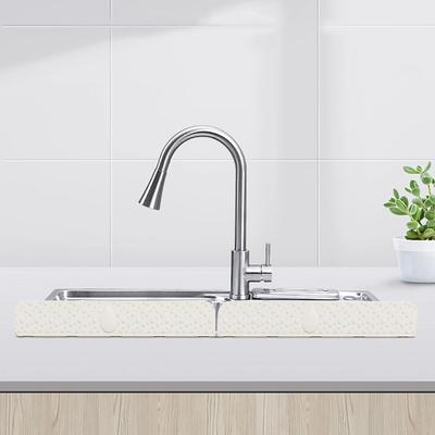 Silicone Sink Splash Guard Portable Sink Water Curtain Board Suction Cup Water Baffle Reusable Bathroom Kitchen Tools