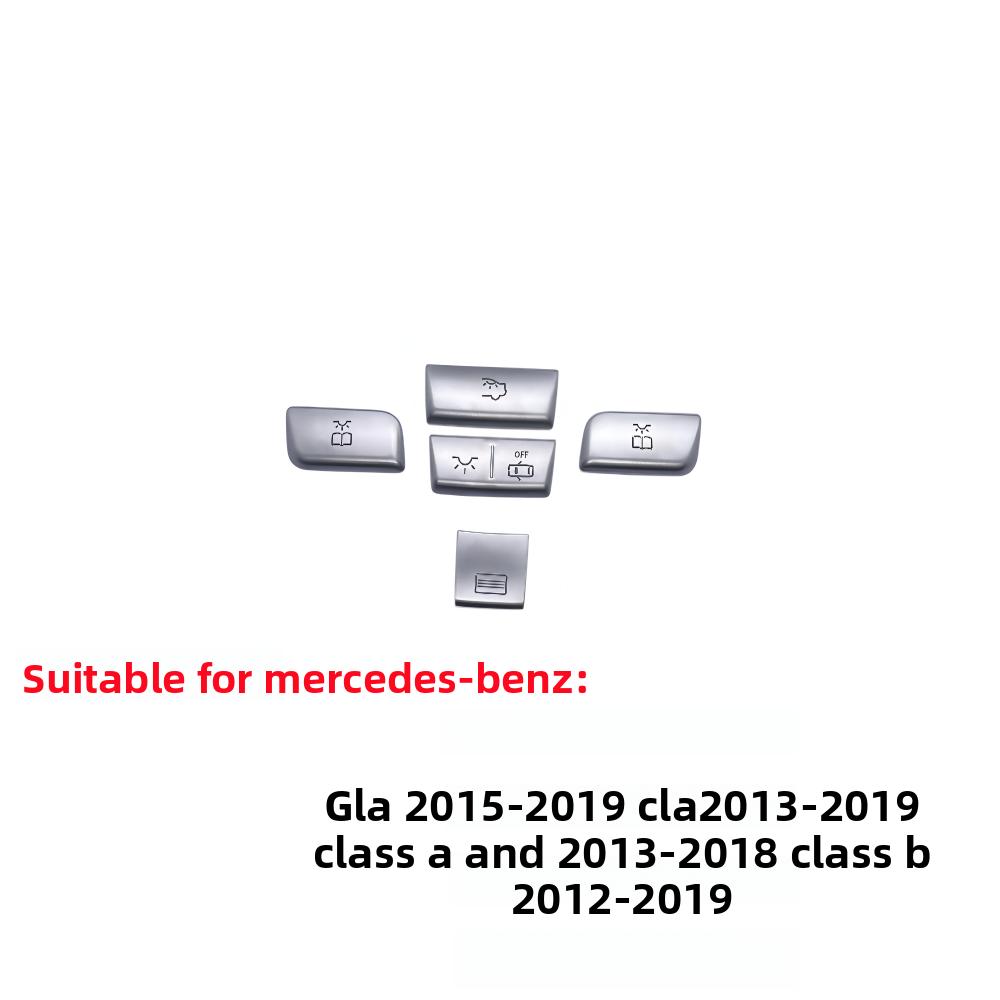 For Mercedes-Benz GLA CLA A-class B-class X156 C117 W176 W246 Modified Interior Roof Reading Light Button Patch Strip