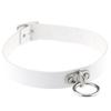 Leather choker collar Round Circle pendant Choker Necklace Women Punk Style chocker Fashion Goth jewelry