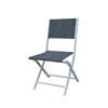 Lot de 2 chaises Modulo structure aluminium coloris blanc Wilsa Garden
