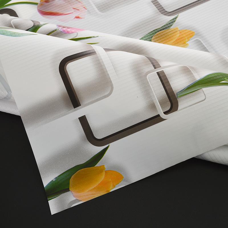 PVC Hotel Waterproof Tablecloth Printed Oil Resistant Rectangular Tablecloth Hotel Plastic Tablecloths Oil Resistant Heat-resistant Cover Cloth