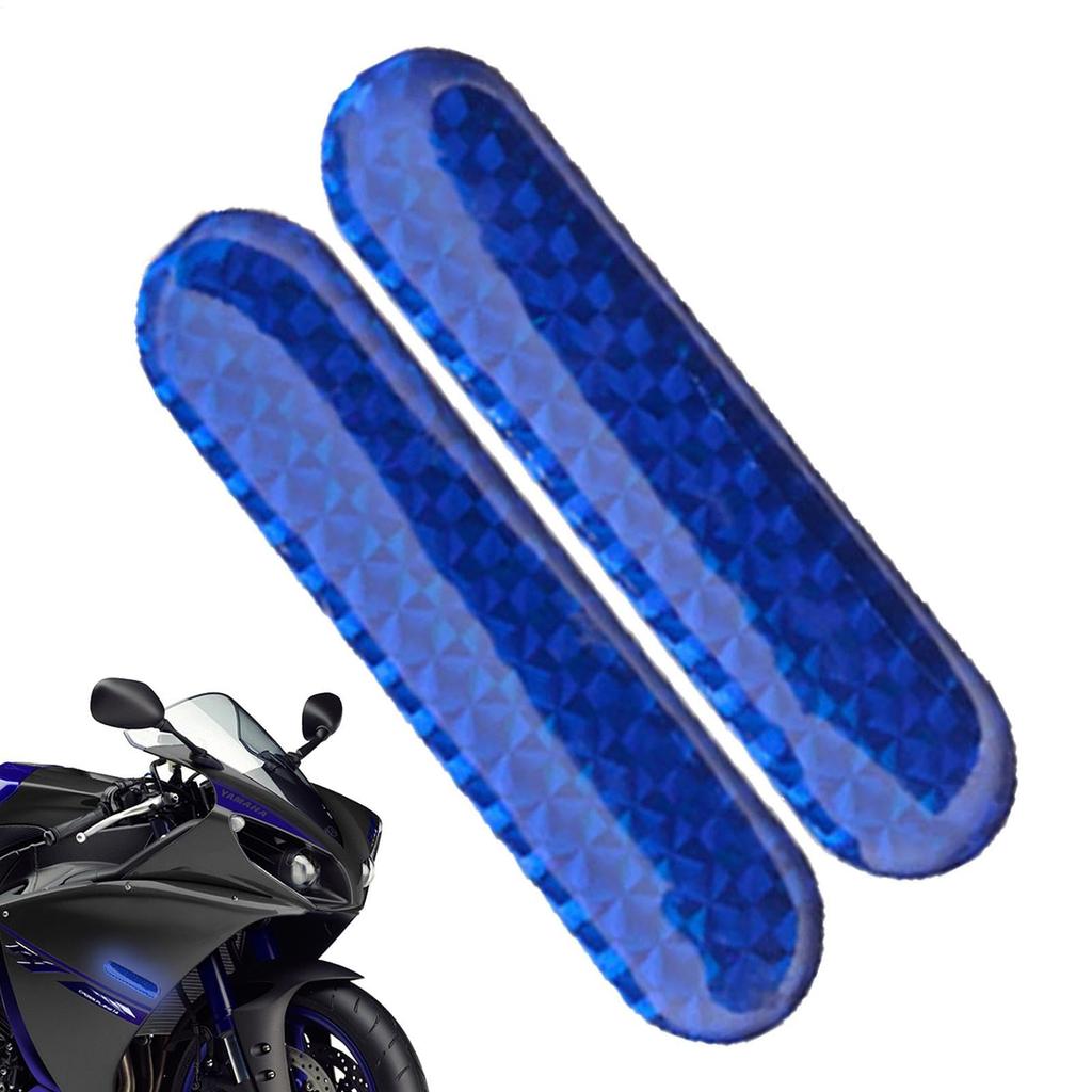 Gerinkoken Motorcycle Reflective Sticker Warning Reflective Sticker Waterproof Safety Attention Strip Tape Standing Safety