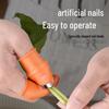 Stainless Steel Thumb Knife for Vegetable, Tea, and Garlic Peeling