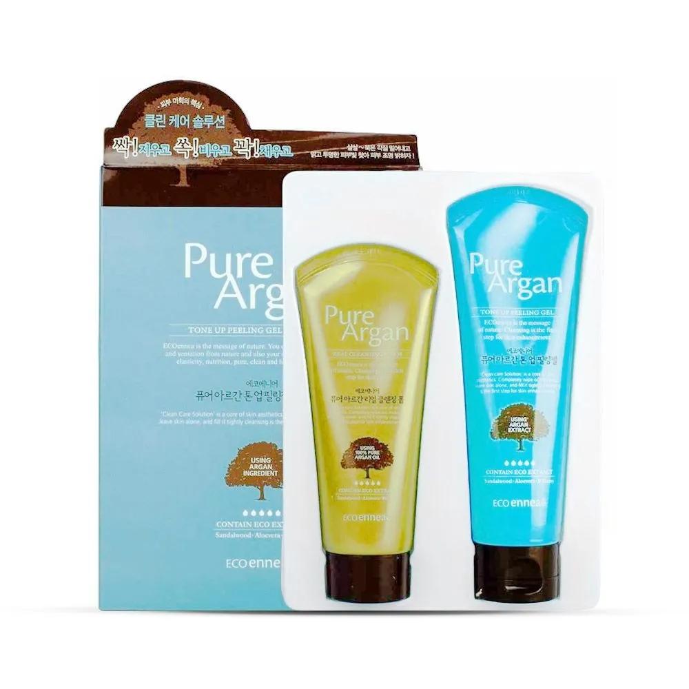 KWAILNARA Eco Ennea Pure Argan Tone-Up Peeling Gel Cleansing Foam Special Set