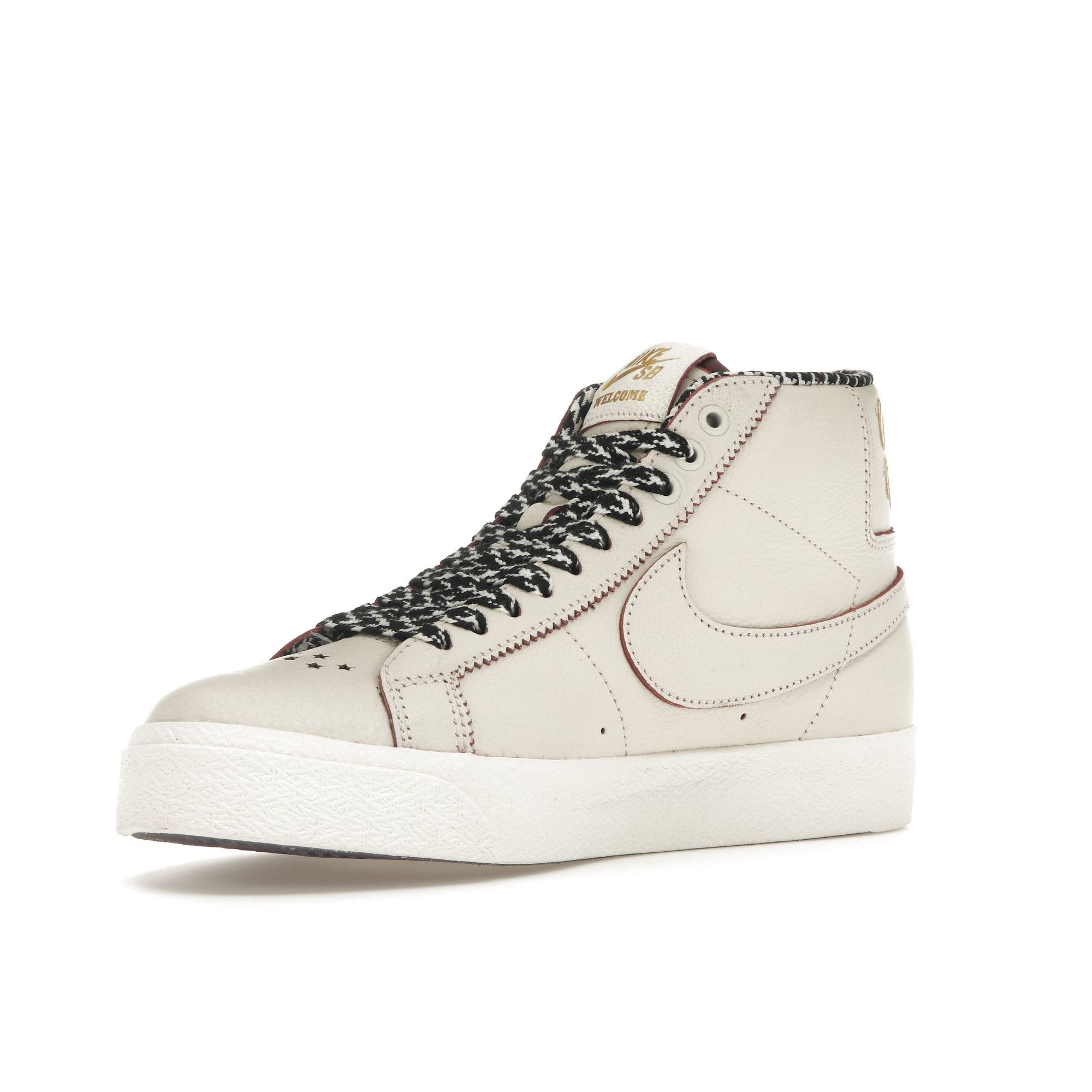 Welcome Skateboarding x Nike Zoom Blazer Mid SB Casa Welcome Madrid Мужские Кроссовки — фото 4