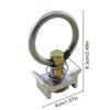 Aluminum Airline Rail L-Track Control Tie Down Rail For Trailer Securing Motorcycles ATVs Tractors Dirt Bikes