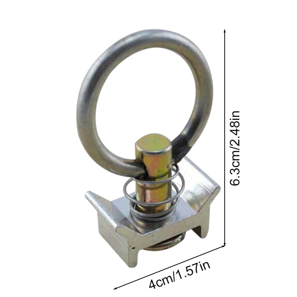 Aluminum Airline Rail L-Track Control Tie Down Rail For Trailer Securing Motorcycles ATVs Tractors Dirt Bikes