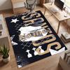 SANTOS (1) Personalized name Office Carpet Stylish Decor for Living Room Bedroom Kitchen