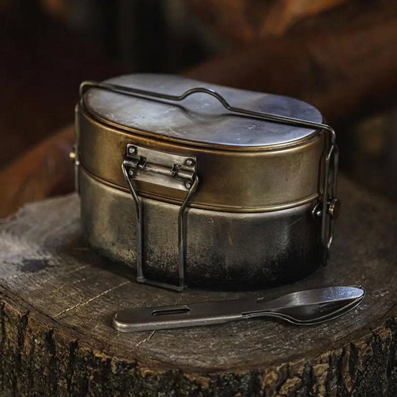 Pentolame da campeggio portatile: BC Wild Combat Lunch Box Tipo II