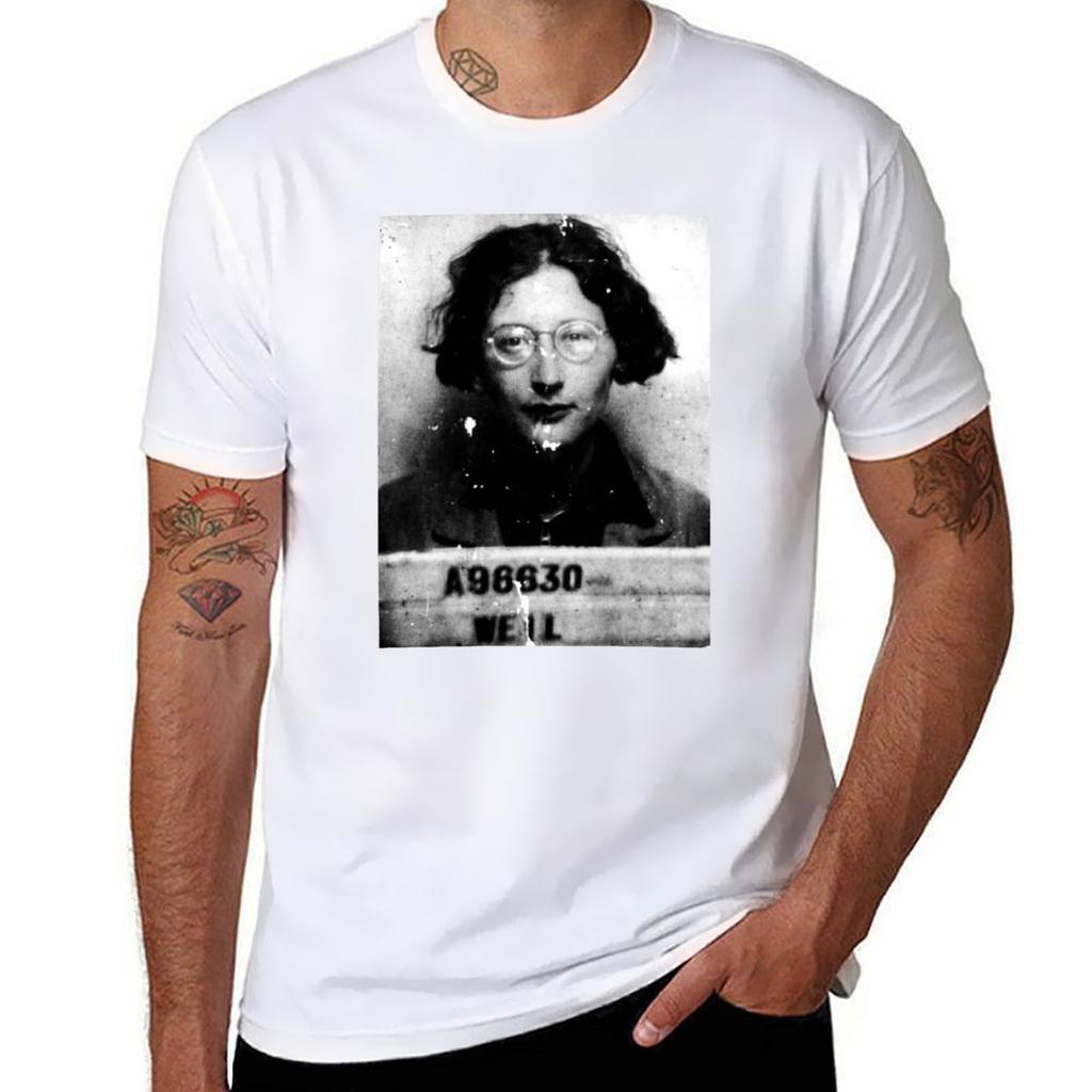 Simone Weil T-Shirt T-Shirts Designer T-Shirt Mann Designer T-Shirt