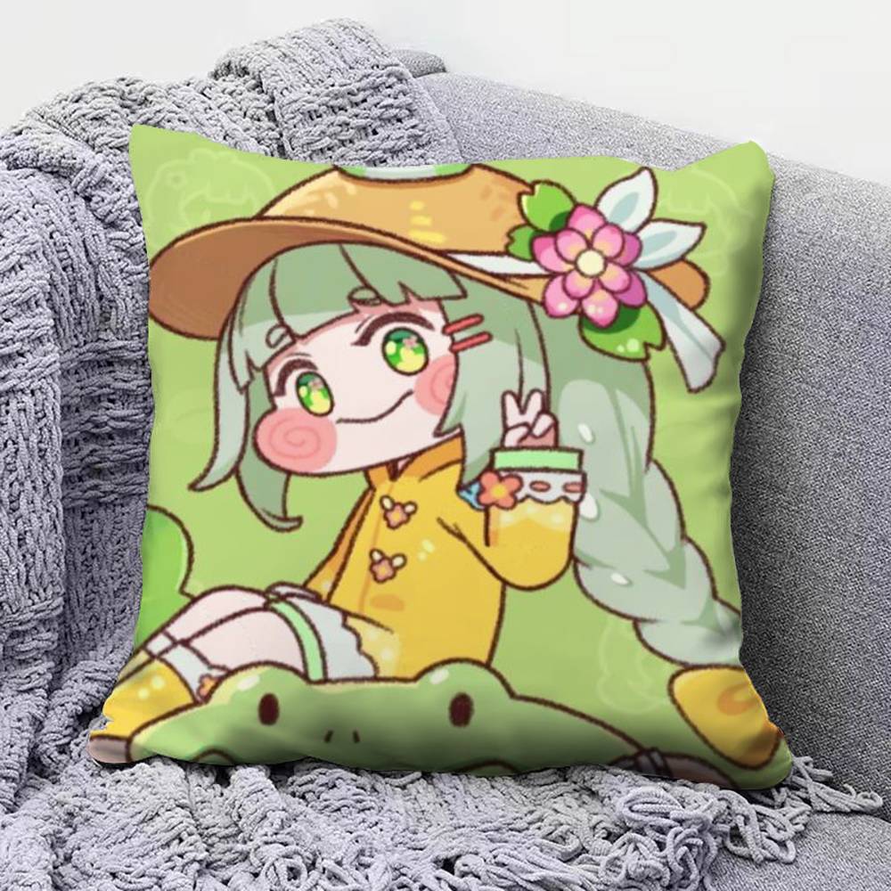 Trickcal Chibi Go GGame Home Sofa Cushion Covers and Aecorative Custom Pillow Covers