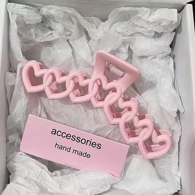 

Модные полые геометрические заколки для волос в форме сердца на затылке с акулой для женщин и девочек, головные уборы, шпильки, аксессуары 5