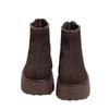 Small thick-soled Martin boots winter new comfortable velvet warm super fire thin boots