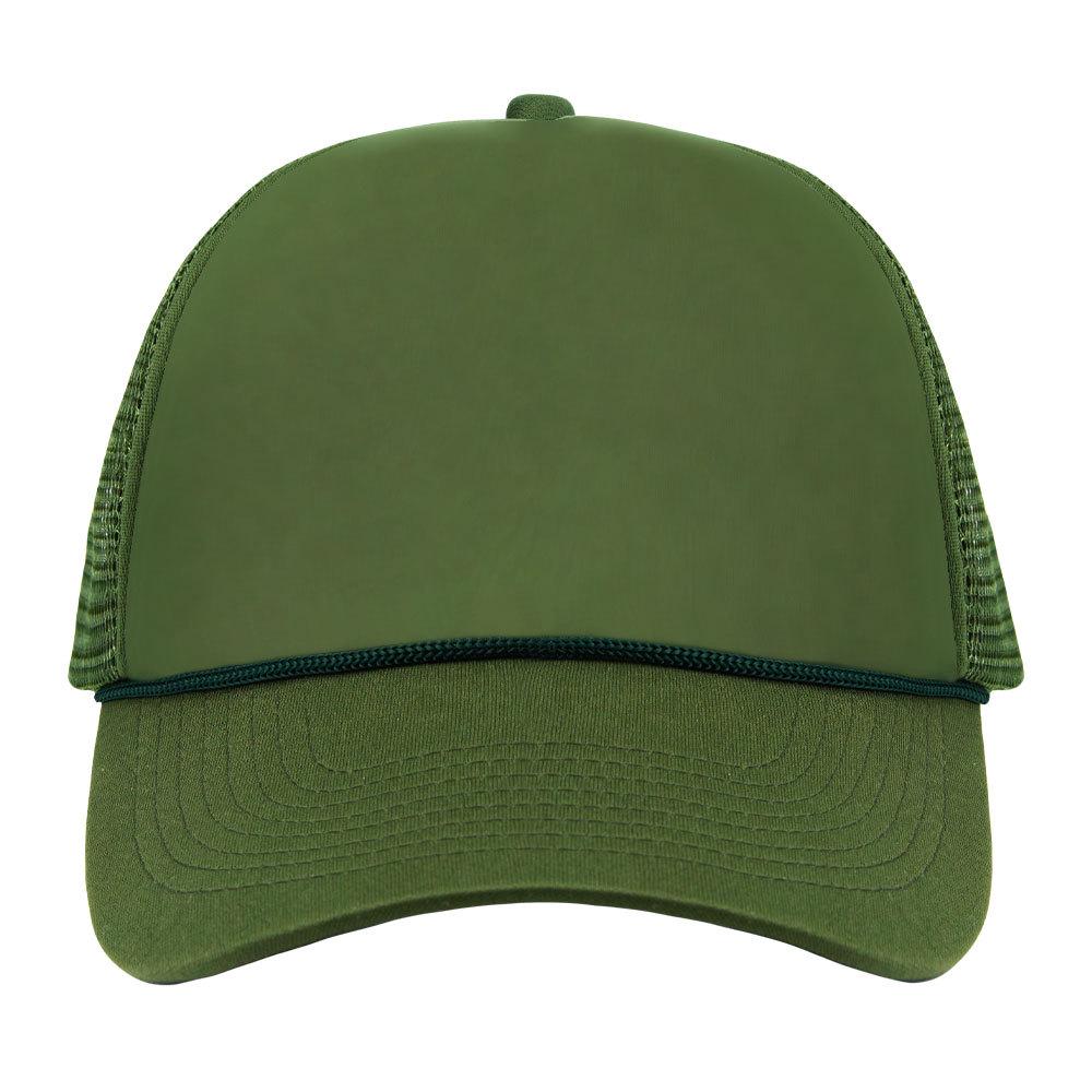 Christmas Sponge Mesh Cap: 6 Pattern Hot Stamped Logo Baseball Trucker with String Sun Visor