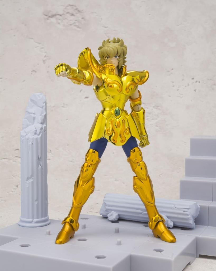 TAMASHII NATIONS Saint Seiya Flash of the Womb Leo Aiolia 100mm malovaná pohyblivá figurka DDPANORAMACE Lion's - - Přibl.. ABS a PVC
