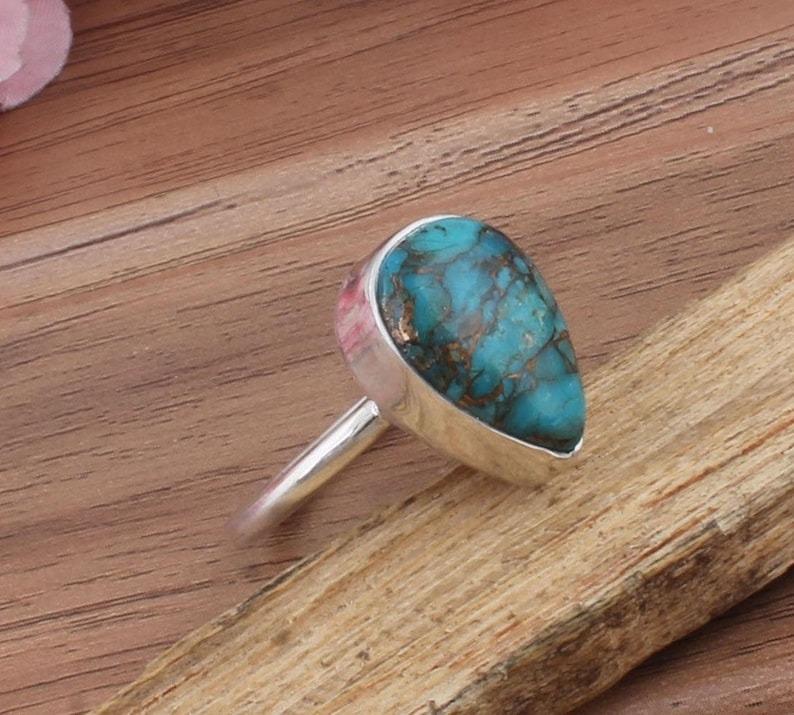 Solid 925 Sterling Silver Handmade Designer Statement Ring Boho Jewelry Anniversary Gift Handmade Jewelry Stacking Ring