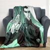 1pc The Matrix Flannel Throw Blanket - HD Printed Lightweight Soft Warm All-Season Blanket for Sofa, Bed, Travel, Camping 011