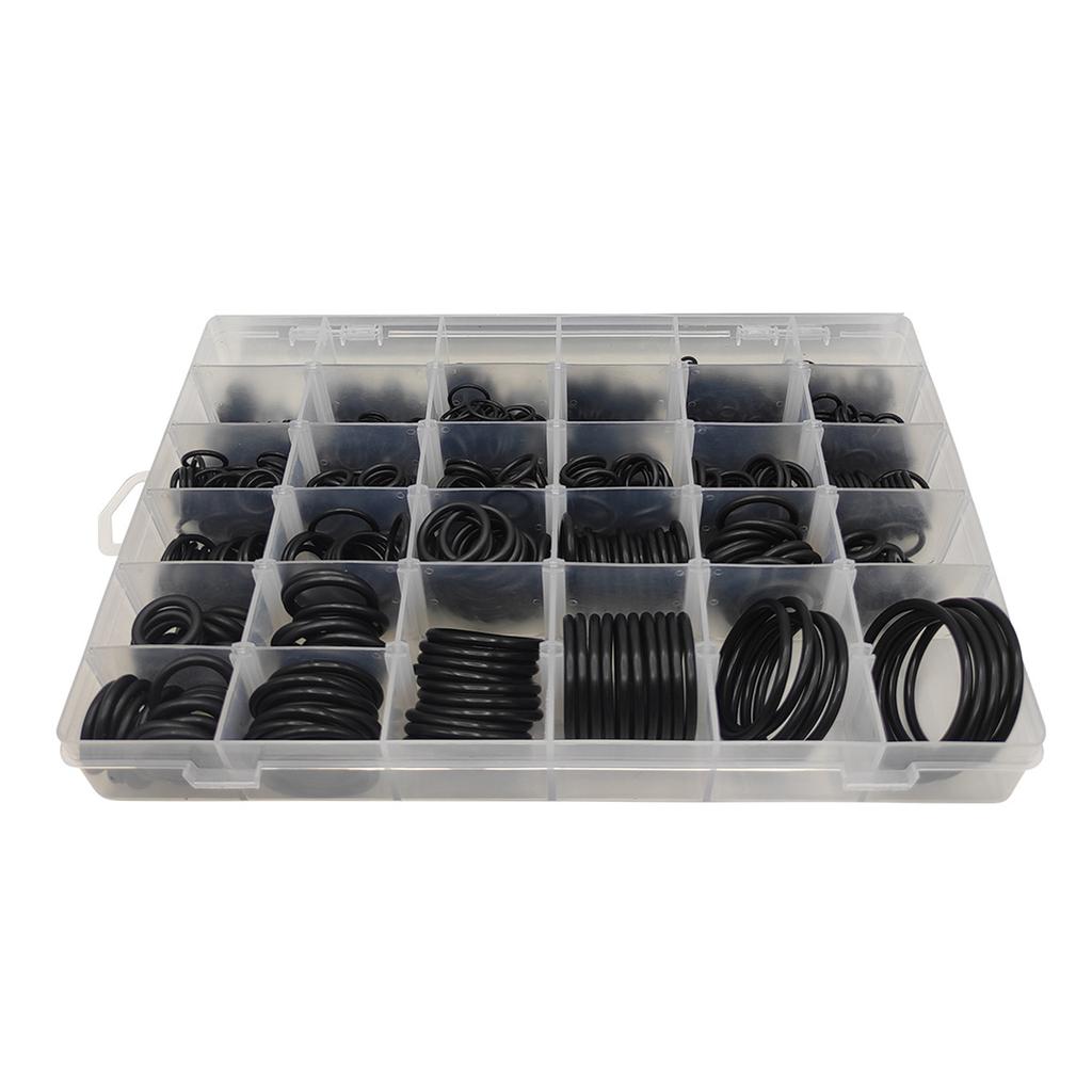 1225 szt. 32 rozmiary uniwersalny samochodowy w pudełku nitryl silikonowy gumowy zestaw uszczelek typu O-ring NBR zestaw naprawczy uszczelek
