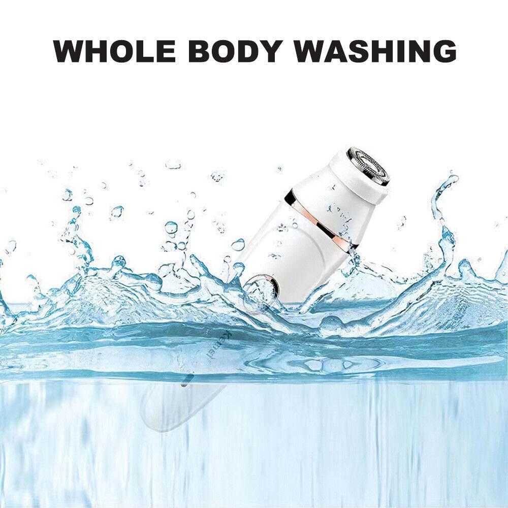 Kemei Km-375 Multifunctional Hair Removal Device With Stainless Steel Blades For All Body Types