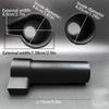 Electric Bike Throttle Grip Ergonomic Scooter Handle Grips Comfort Anti-Slip Textured Twist Controller for Trail Riding Urban