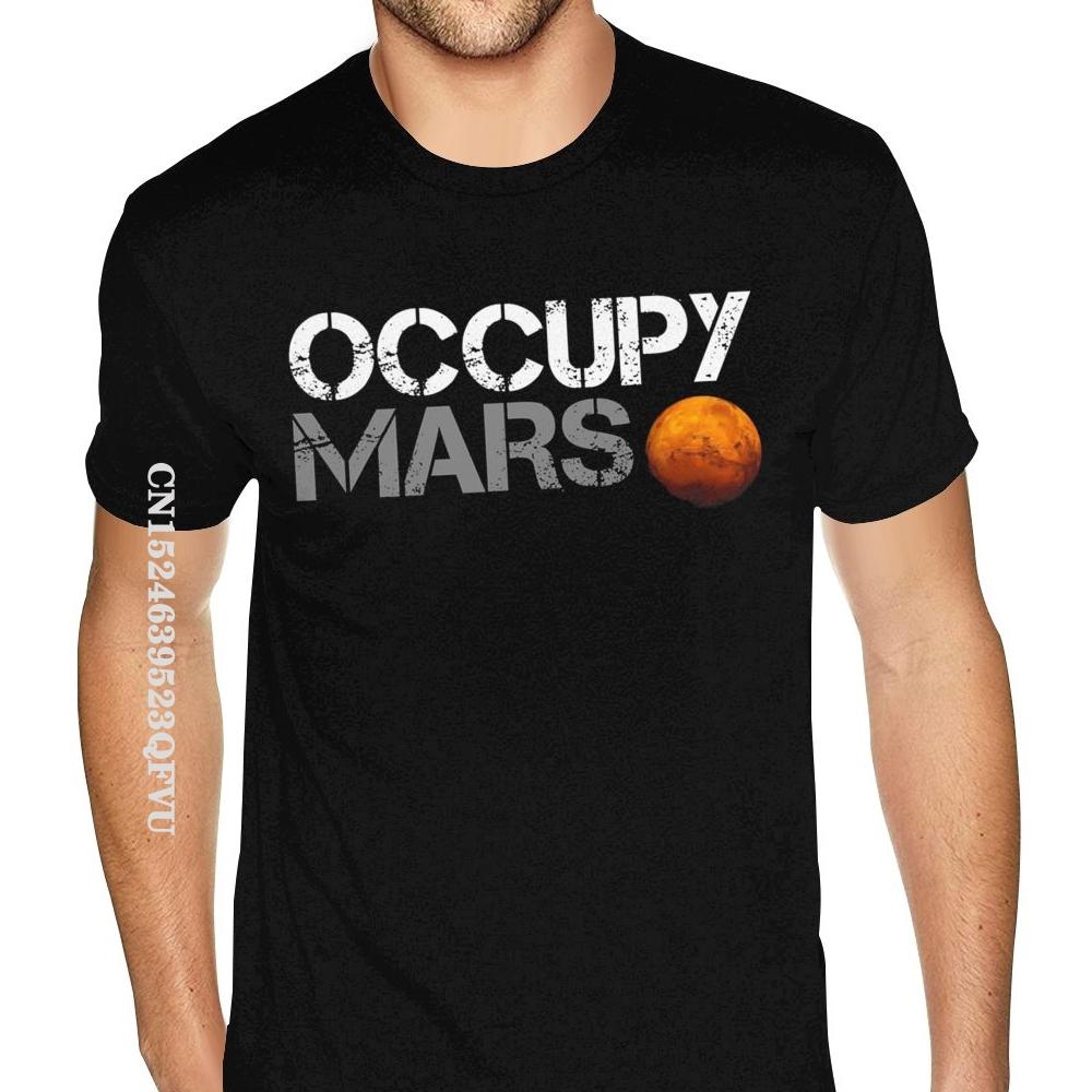 

Футболка Family Elon Musk Occupy Mars Vintage Fashion CCCP Cotton Men Plus Size Black T Shirts Camisa Streetwear L чёрный
