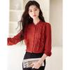 Women's Elegant Long Sleeve Commuter Blouse