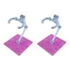2Pack Plastic Model Figure Display Stand Base For Action Figure Doll And Collectibles Stable Support Organizing Holder
