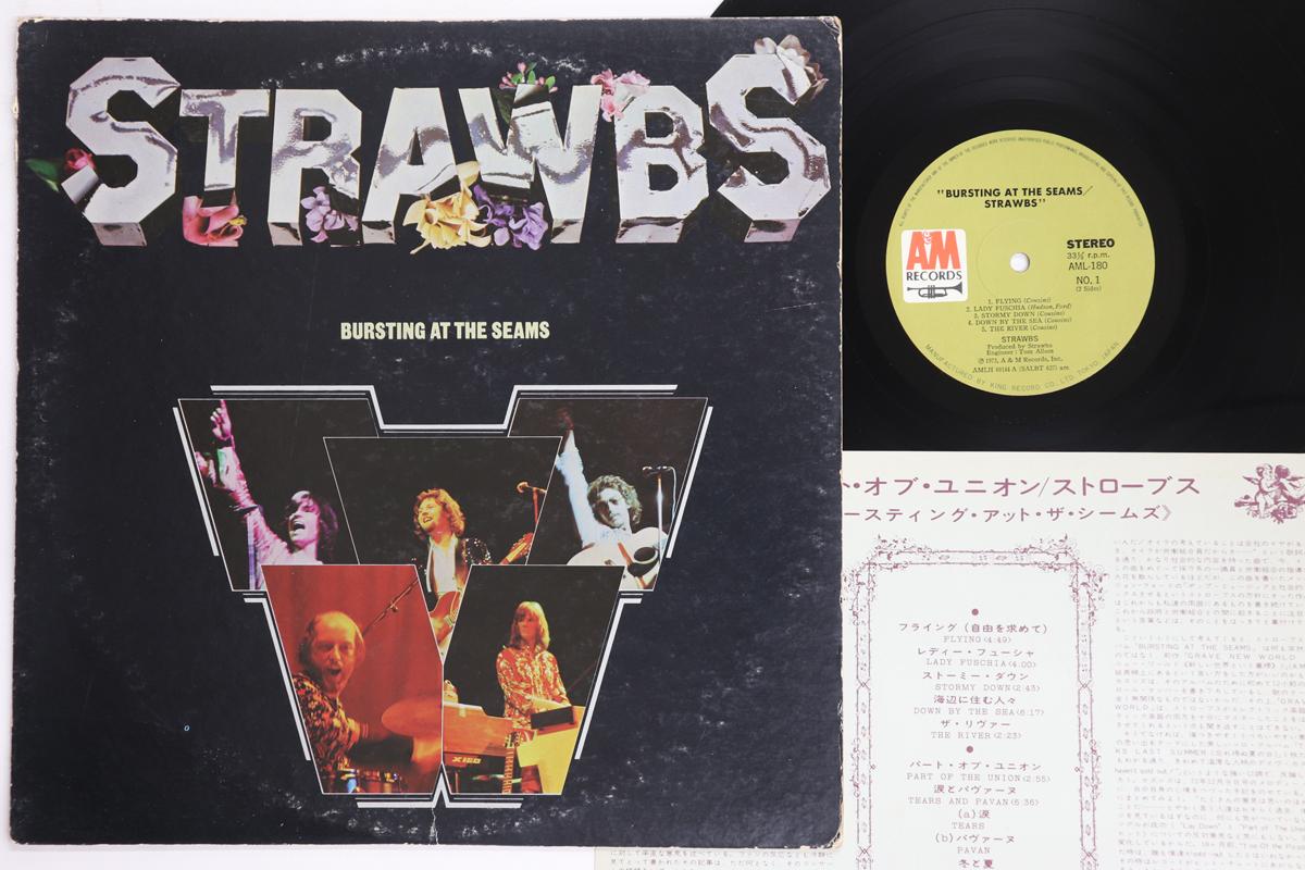 

LP Record STRAWBS Bursting At The Seams AML180 AM 1973 Japan Rock Used