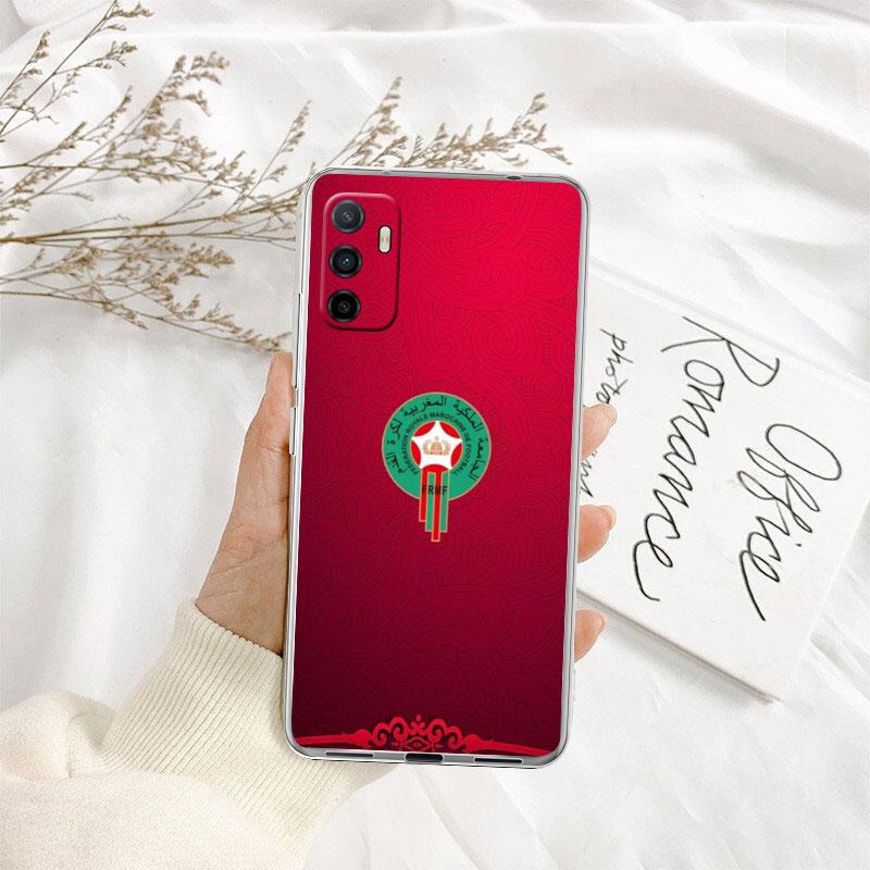 IK48 Morocco Flag Passport Transparent Phone Case for Motorola Moto Edge 20 30 40 50 S30 Fusion Ultra Pro Neo Lite + G200 G23