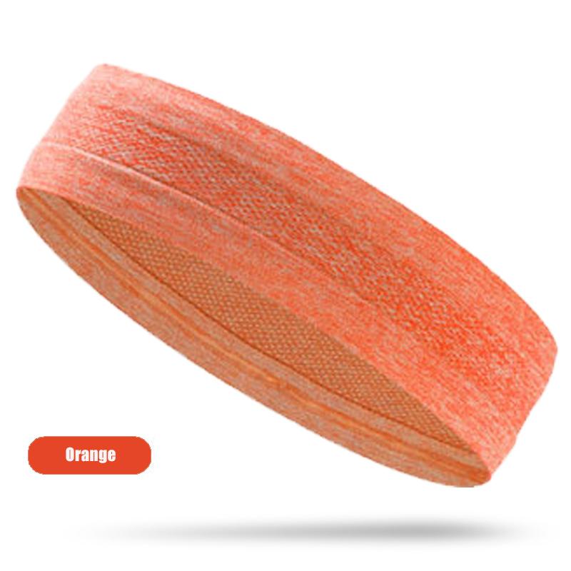 Faixa de cabeça para exercícios ao ar livre, absorção de suor, fitness, homem, mulher, faixa elástica para bicicleta, ioga, exercício, faixa de suor