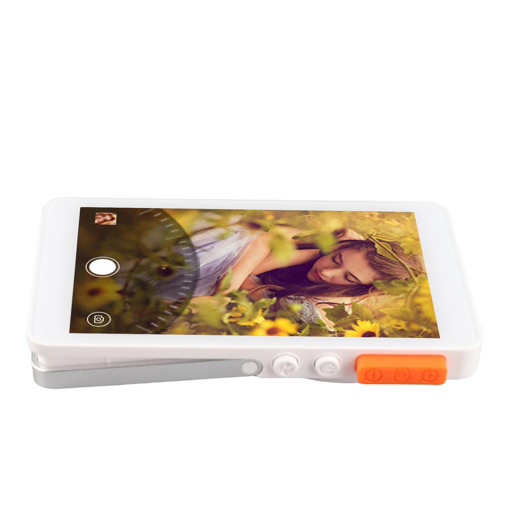 8 In 1 Phone Vlog Selfie Monitoring Screen Magnetic 1136x640 Resolution 4inch HD Mobile Selfie Screen White