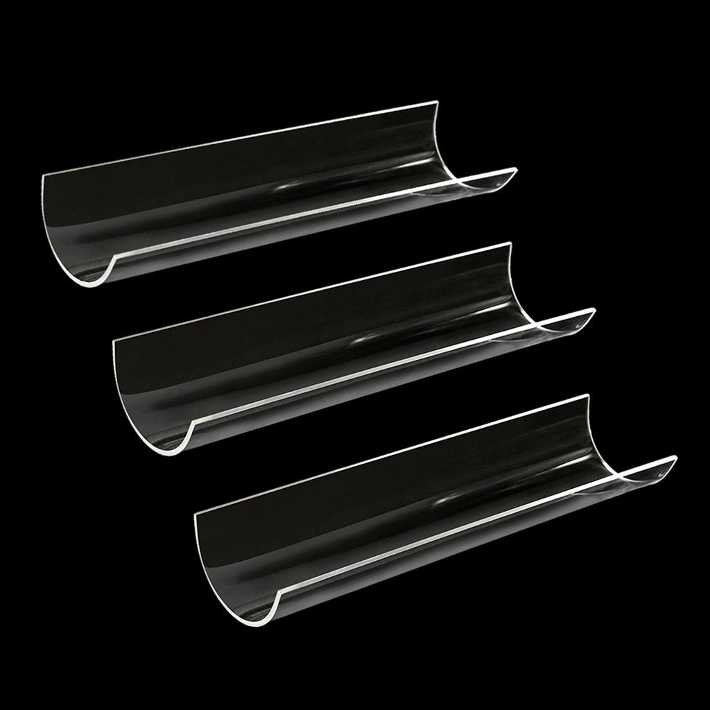 Acrylic Cake Roll Shaper UShape Bread Bakings Molds Long Bar Cake Decorations Molds for Pastries Chocolate Dessert