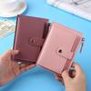 Cute Fashion PU Leather Mini Coin Purse Women Solid Color Credit Card Holder Bags Small Wallet Money Bag Purse Card Holder High Fast Delivery
