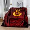 Galatasaray Flannel Blanket Soft Warm All-Season Throw, Design for Camping, Car Travel, Hiking Sofa, Bed, Office Perfect Gift for Parties