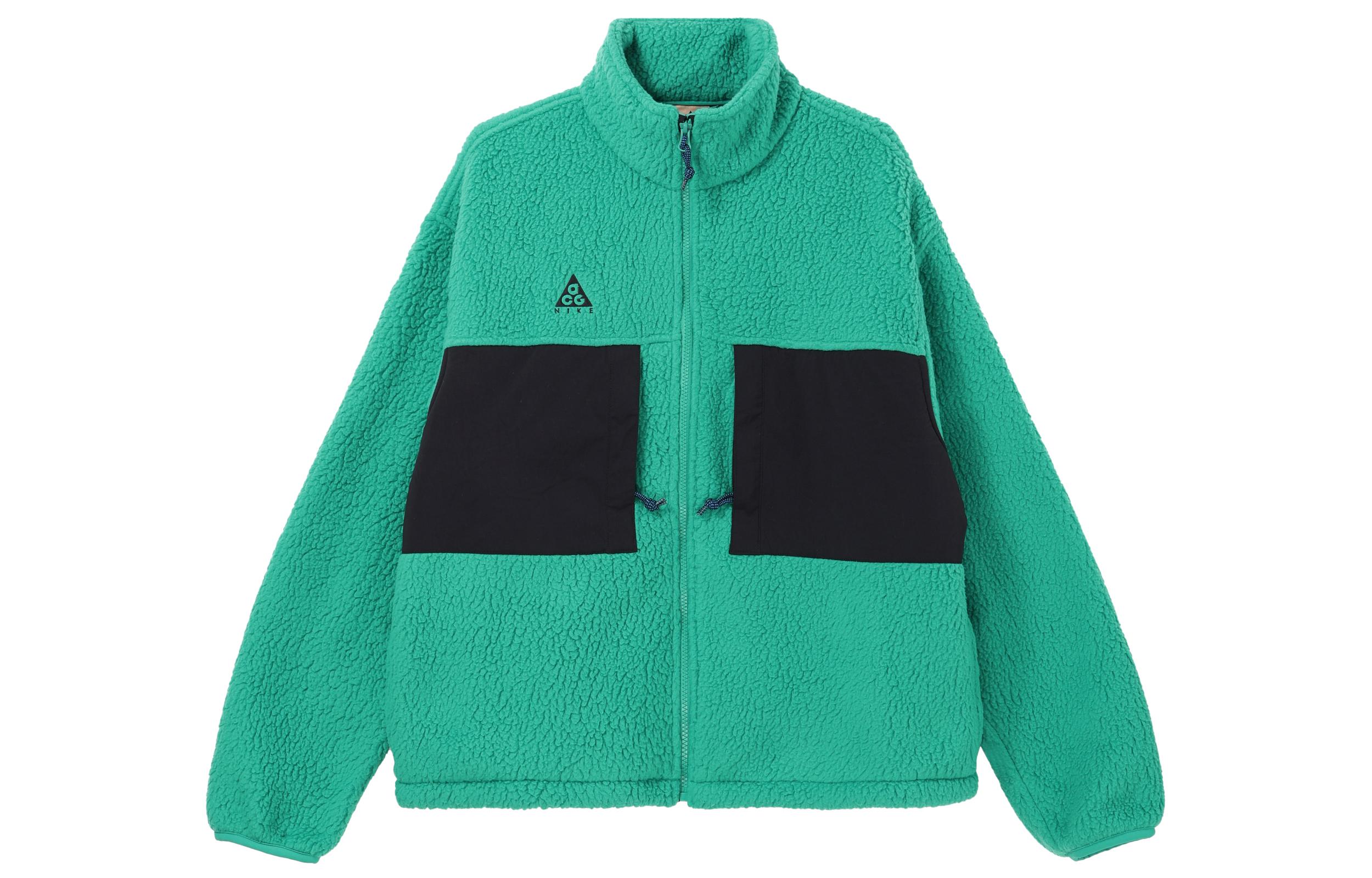 Nike Jackets Unisex Green Stand Collar Thickened Other CT2950-370 S