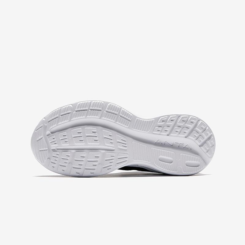Anta Comfortable Versatile Trendy Lightweight Shock Absorbing Low Top Kids Running Shoes Men Sneaker Black A12445555N-3