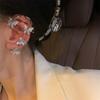 Korean Rhinestone Butterfly No-Pierce Ear Cuff - Fashionable & Versatile Earring