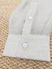 Women's 2025 Autumn Lightweight Loose Linen Long Sleeve Shirt - Breathable & Light-Colored