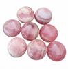 Round Rhodochrosite Gemstones - Pink and White Healing Crystal