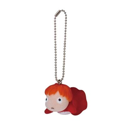 Studio Ghibli Ponyo On the Cliff by the Sea Flocking Keychain Ponyo 404872