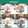 Pp Cotton Plush Rabbit Toy With Scarf Keychain Backpack Charm Gift For Kids Teens
