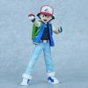 13cm Anime Pokemen Ash Ketchum Figur Pokemen Actionfigurer Pvc Samlemodell Leker Gaver