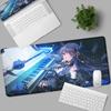Mousepad Large Hololive Girl Nerissa Ravencroft Computer Game Rubber Locking Edge Keyboard Mat 900x400mm Washable Desktop Carpet