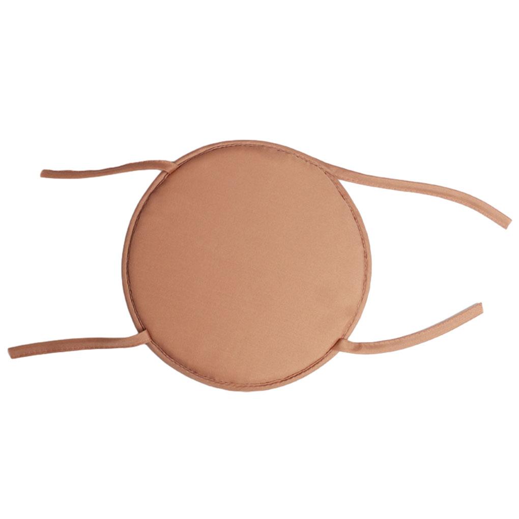 Cotton Soft And Comfortable Cushion For Chairs - Round Seat Cushion With Ties Chair Cushion