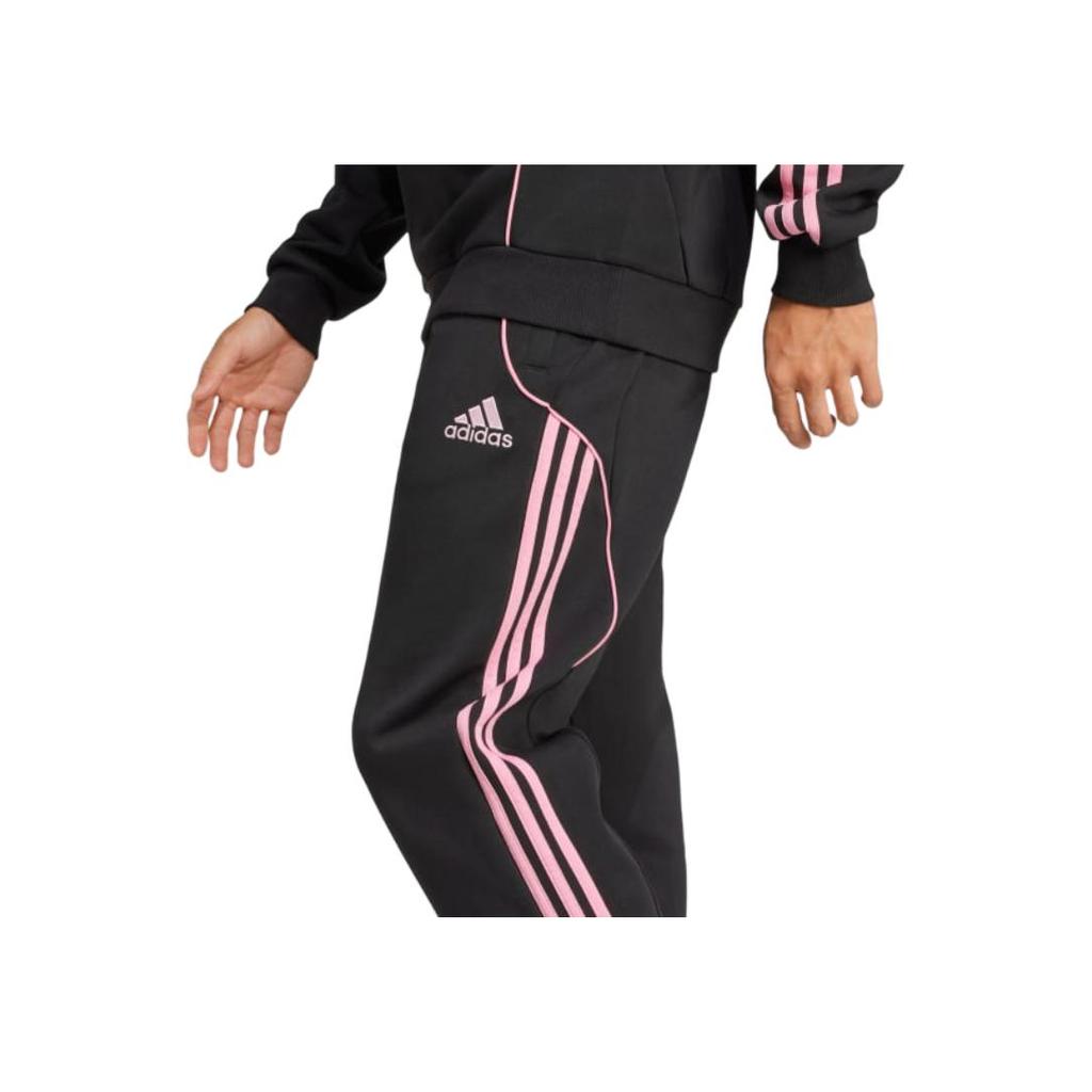 adidas Inter Miami CF UBP Travel Pants Comfortable Casual Knitted Sports Pants Men Pants Black JE8064