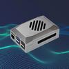 Custodia Shadow per scheda madre con ventola di raffreddamento PWM Custodia protettiva Efficiente dissipazione del calore Resistente alla corrosione Custodia ABS Shadow per Raspberry pi5